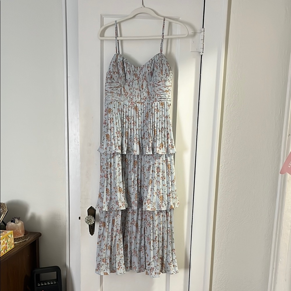 Floral Tiered Maxi Dress